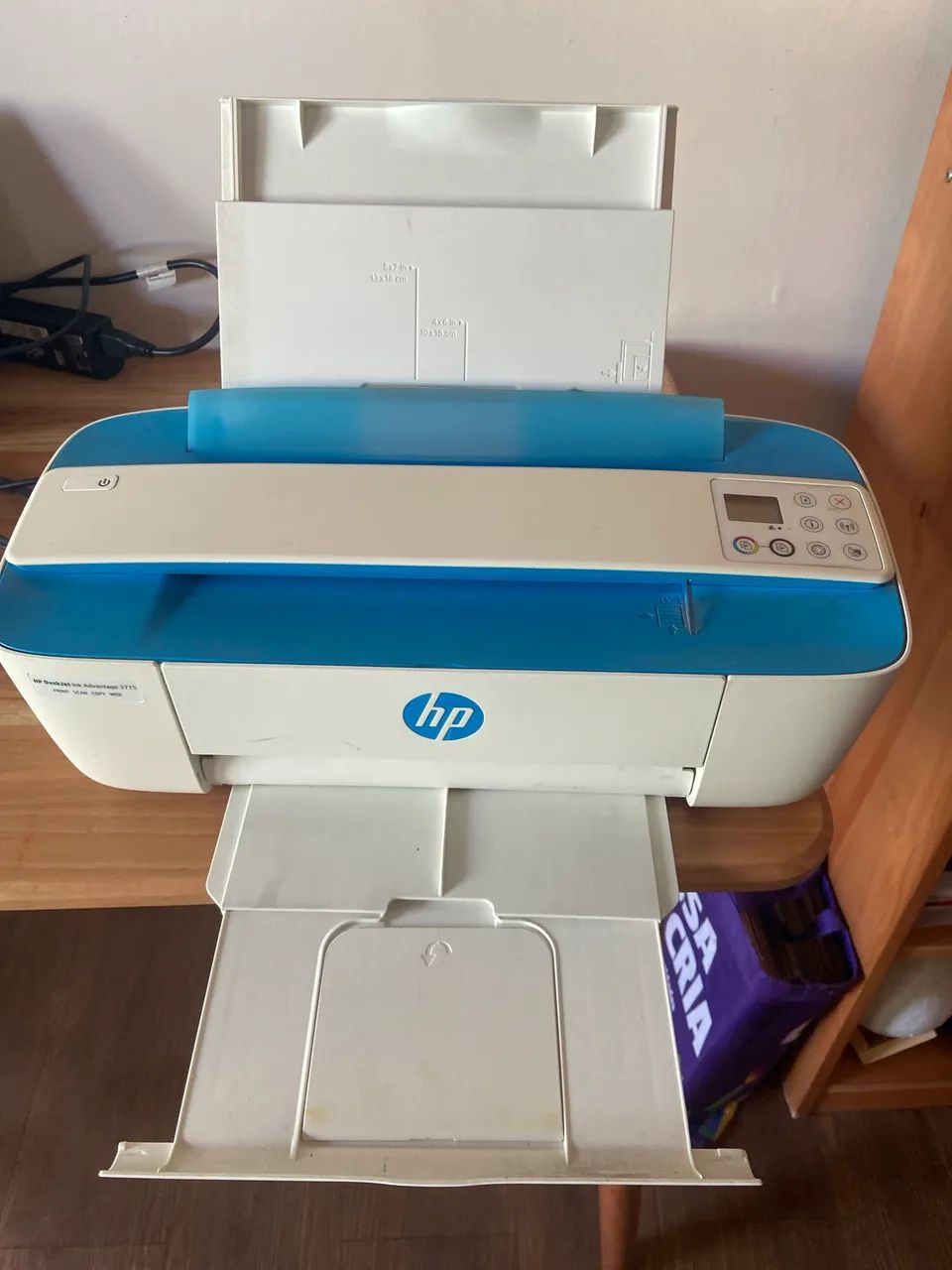 Impressora HP ink advantage print scan copy - Foto 3