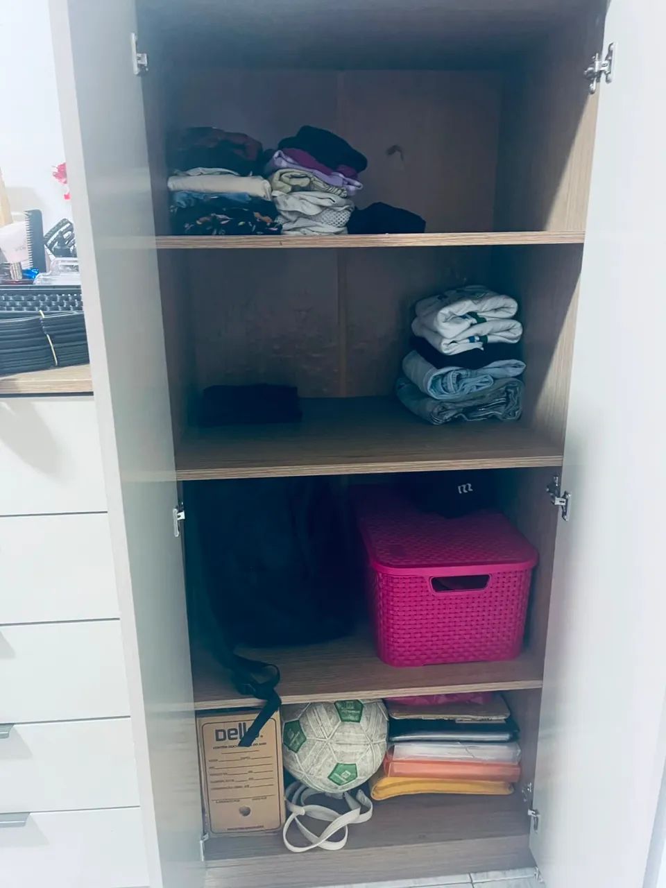 Cômoda com sapateira. Nova!