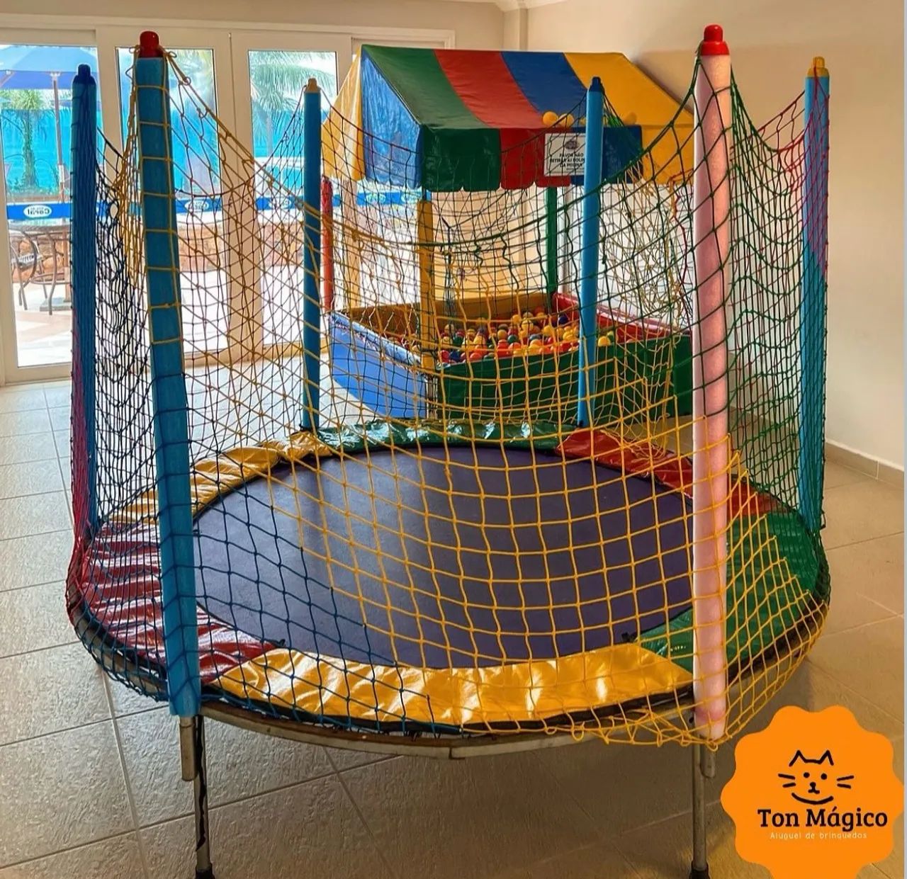 Alugo pula- pula e piscina de bolinha 