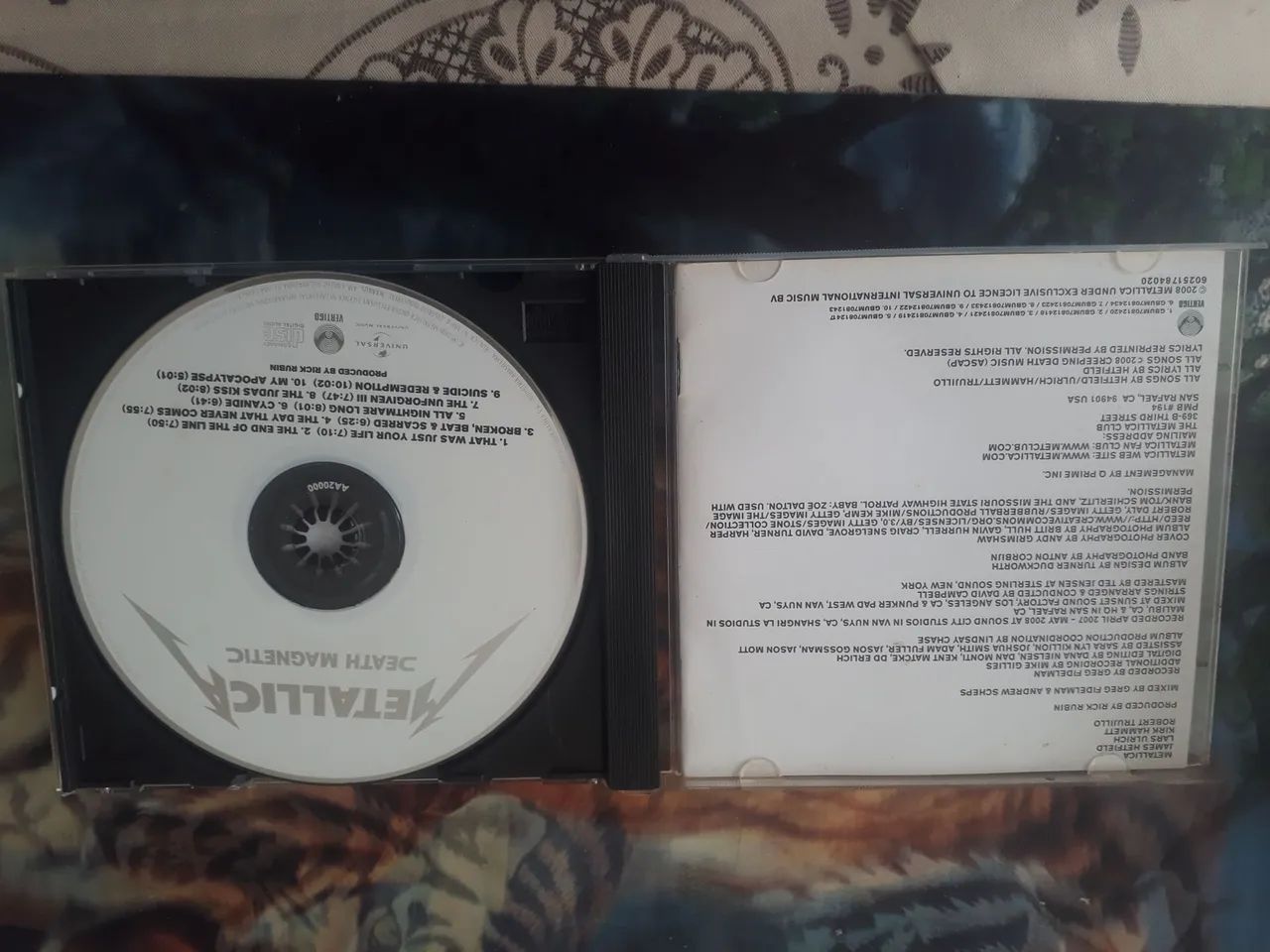 CD METALICA DEATH MAGNETC - Foto 3