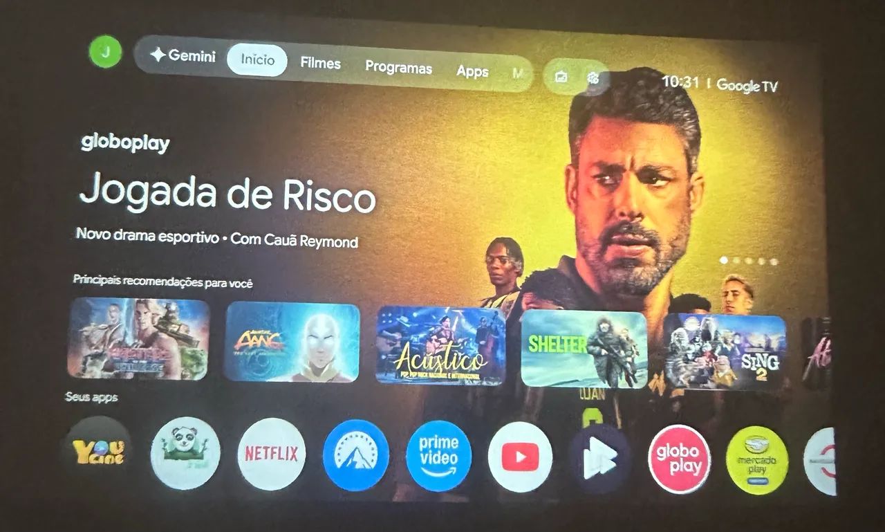 Projetor Byintek Full HD  4K- na caixa original. - Foto 3
