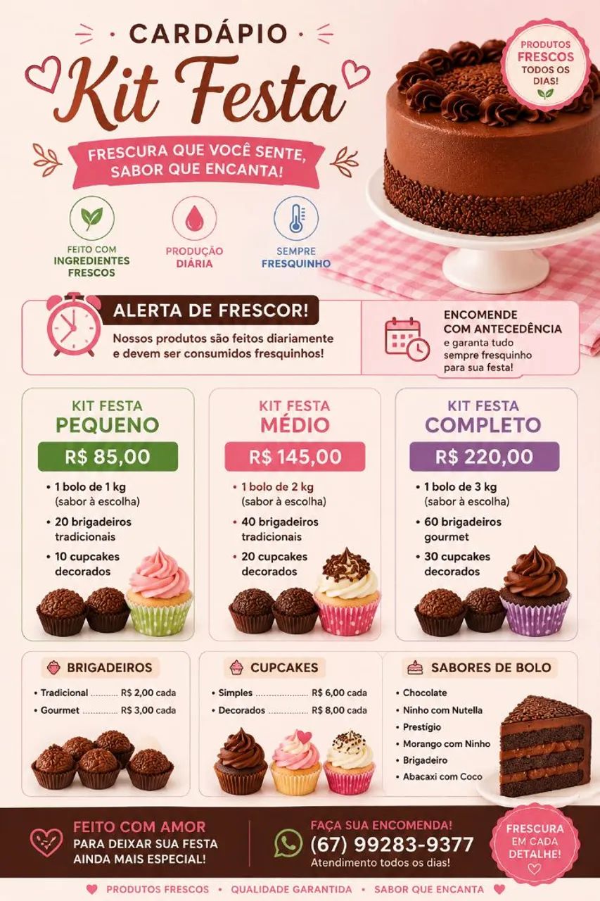 Doce confeitaria 