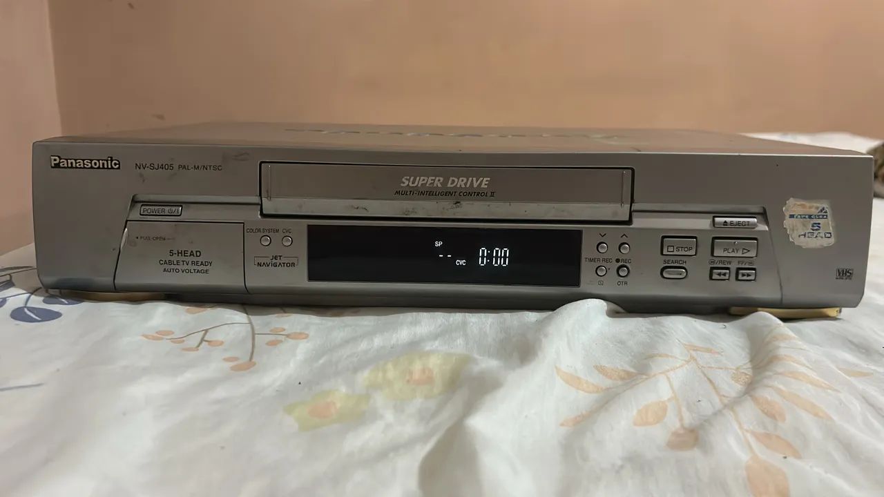 Vídeo cassete Panasonic 