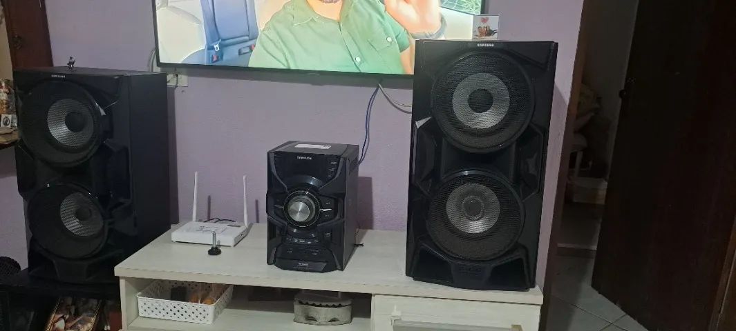 VENDE-SE SOM SAMSUNG COM DUAS CAIXAS DE SOM BLUETOOTH  - Foto 4