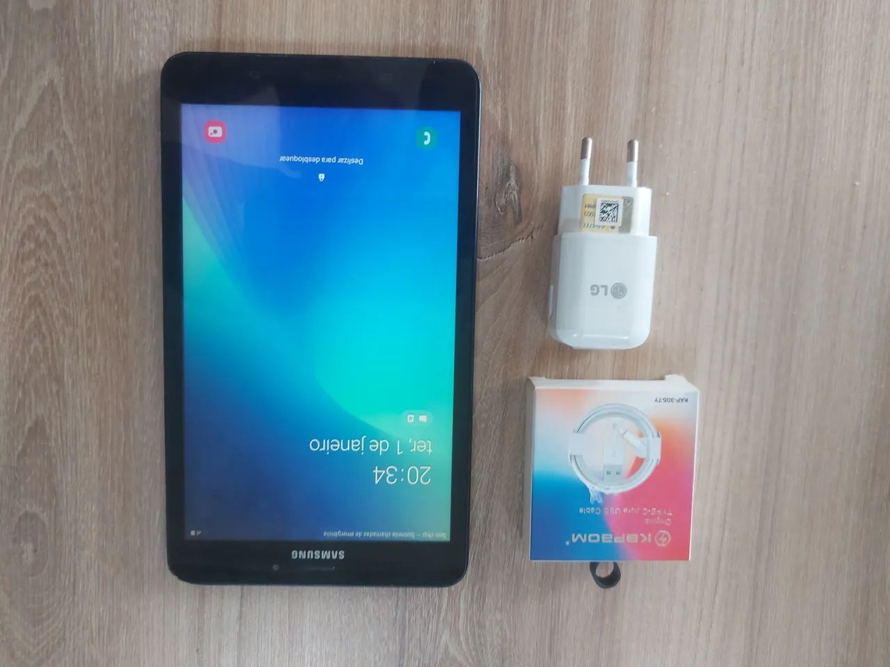 Tablet A  seminovo pega chip - Foto 2