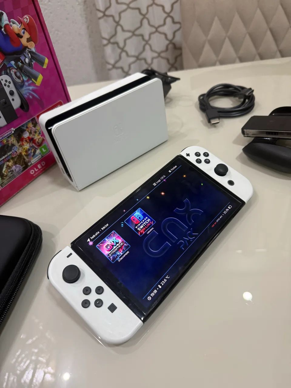 Nintendo switch oled desbloqueado  - Foto 4