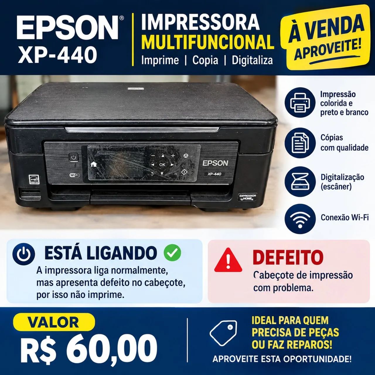 Impressora Epson xp-440