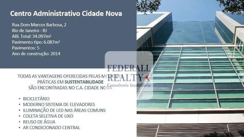 Aluguel de salas comerciais na Cidade Nova, Rio de Janeiro, RJ. - Foto 4