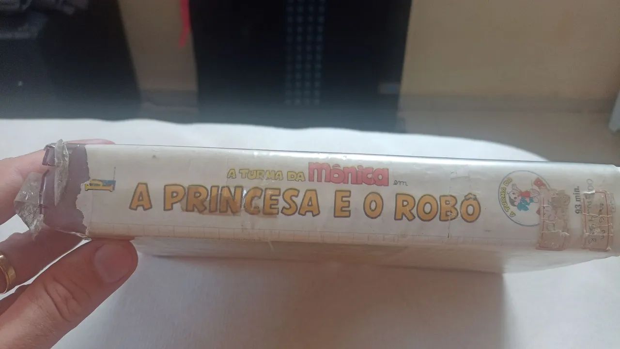 Fita VHS A princesa e o robô ORIGINAL  - Foto 4