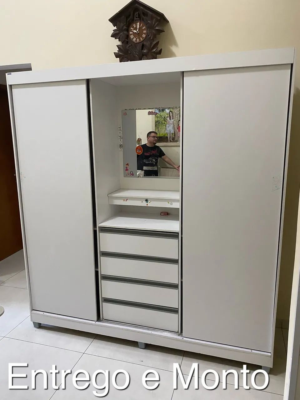 Guarda Roupa ENTREGO E MONTO 