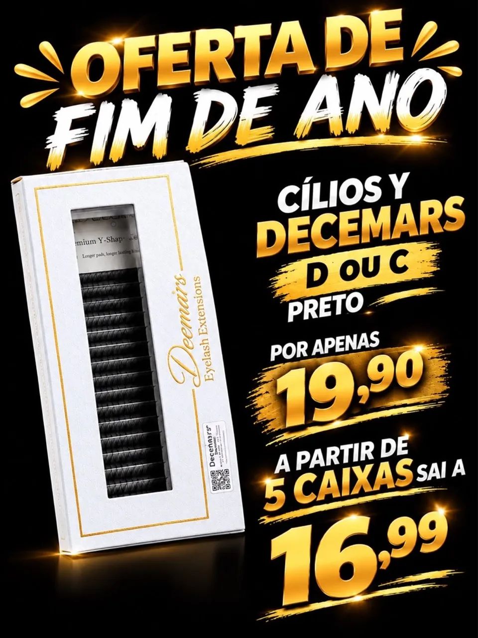 Material para extensão de cilios - Foto 4