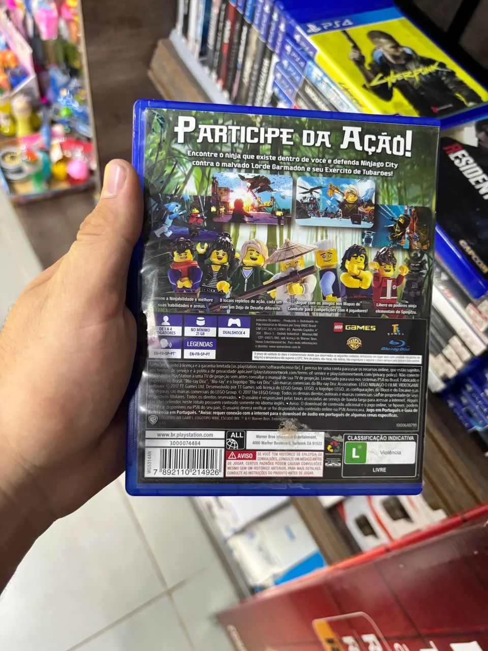 Ninja Lego ps4 envio olx pay - Jogos de Vídeo Game - Vila Jayara
