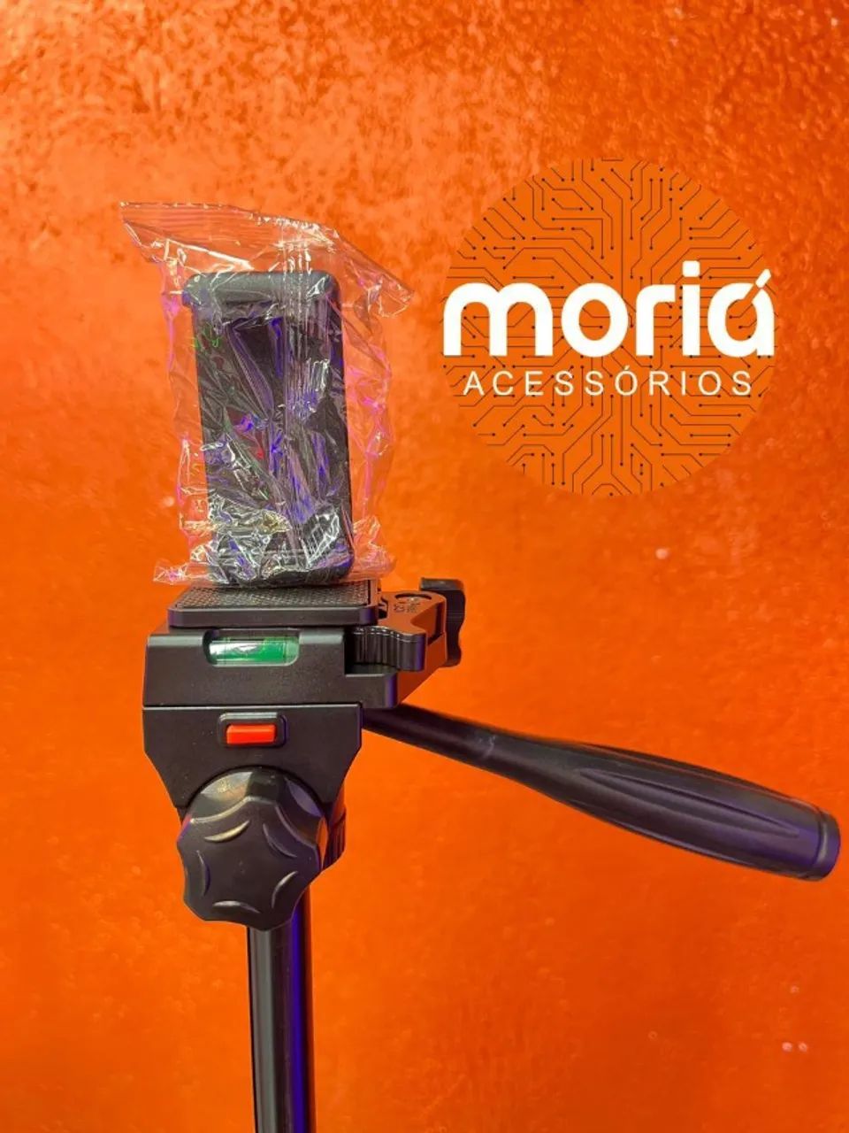 Tripé 1.80cm Profissional Câmera + Bolsa + Suporte P/ Celular - Foto 4