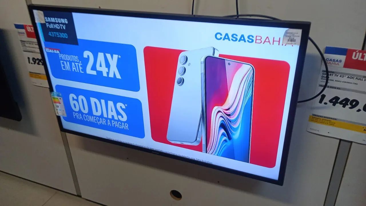 Oportunidade smart tv nova - Foto 3