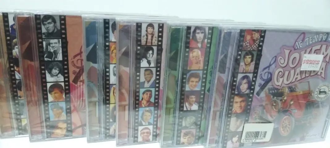 Coleção Cd's No Tempo da Jovem Guarda 