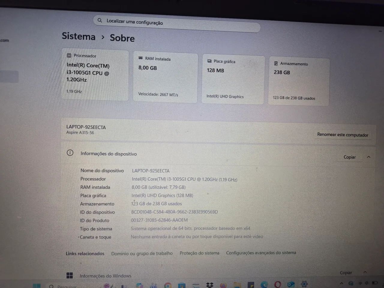 Notebook aces Aspire 3 - Foto 4