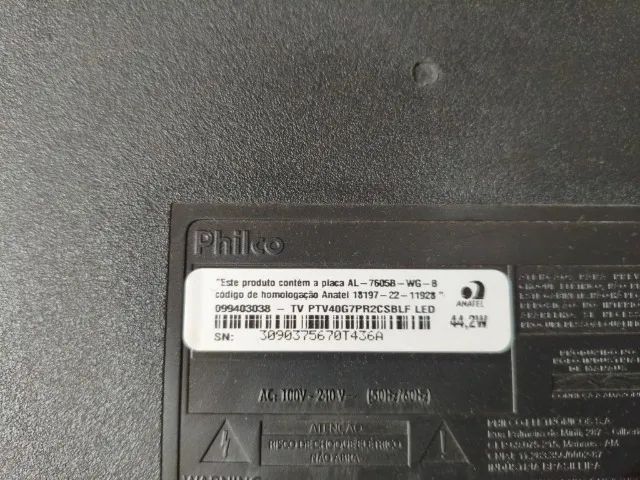 Smart TV Philco LCD - 40 polegadas - Seminova - Foto 5
