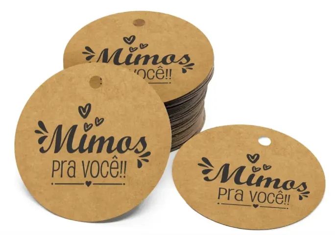 Tags para personalizar lembrancinhas  - Foto 5