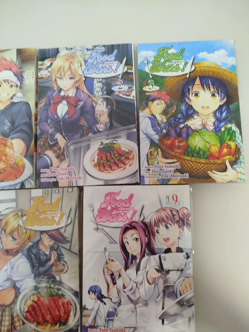 Food wars 1 ao 4 e 9 - Foto 3