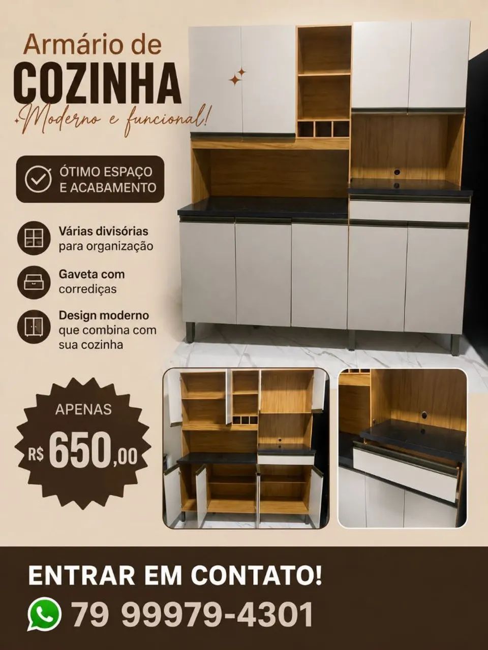 Vendo móvel de cozinha 