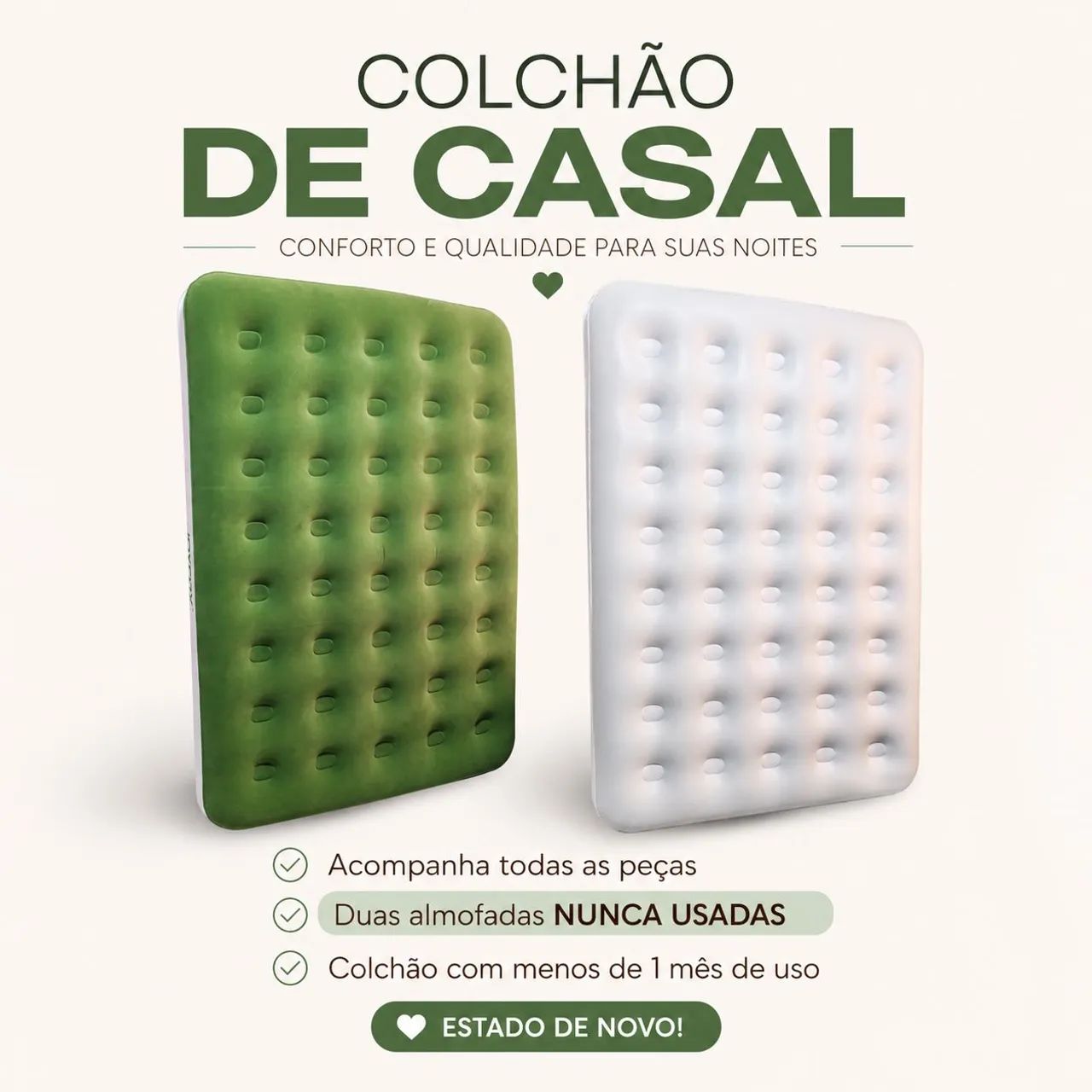 Colchão Inflável Casal 