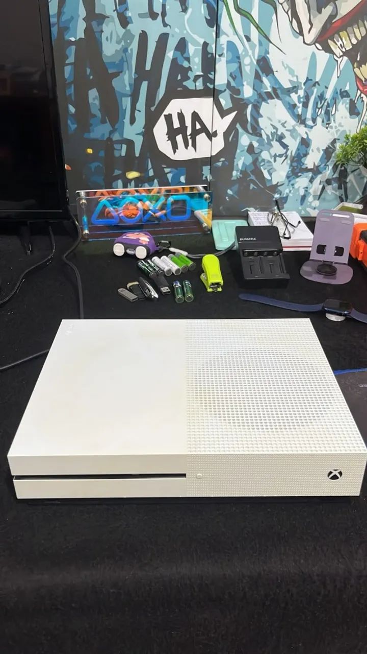 Kit Carcaça Xbox One S - Externa + Blindagem Interna