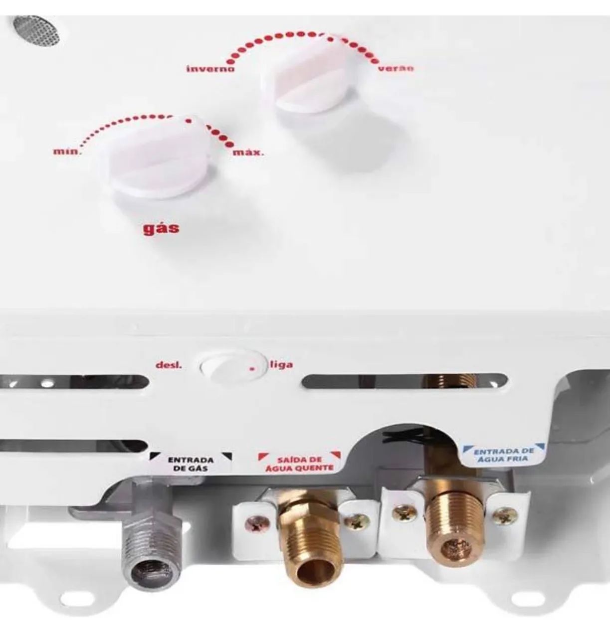 Aquecedor na caixa, Lorenzetti LZ 750 BP - Ventiladores e