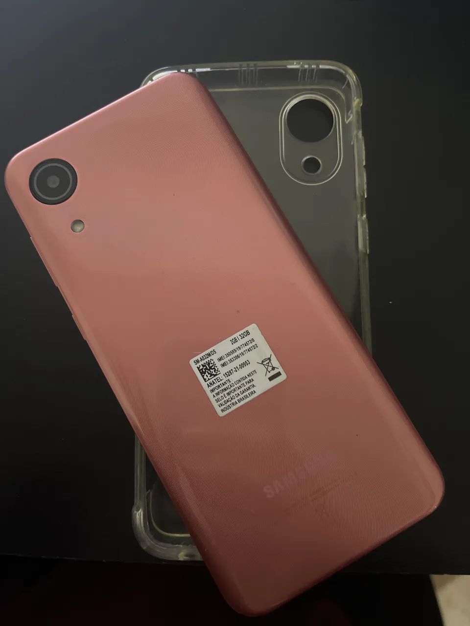 Celular Samsung galaxy a03 core rose 32Gb dual sim