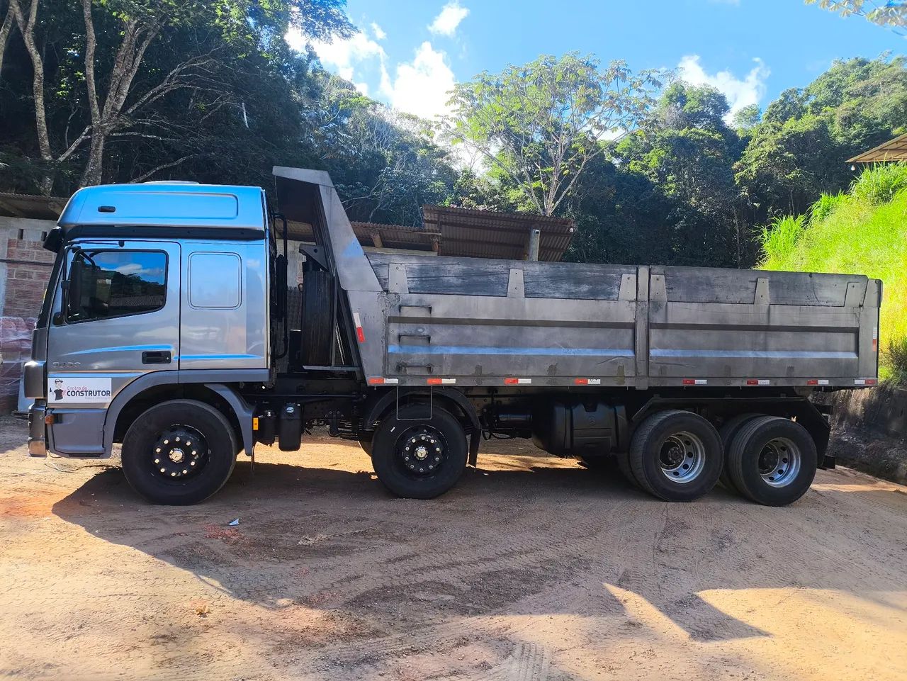 MB Atego 3030 CE 2019 Com Caçamba de 20 m3 - Foto 4