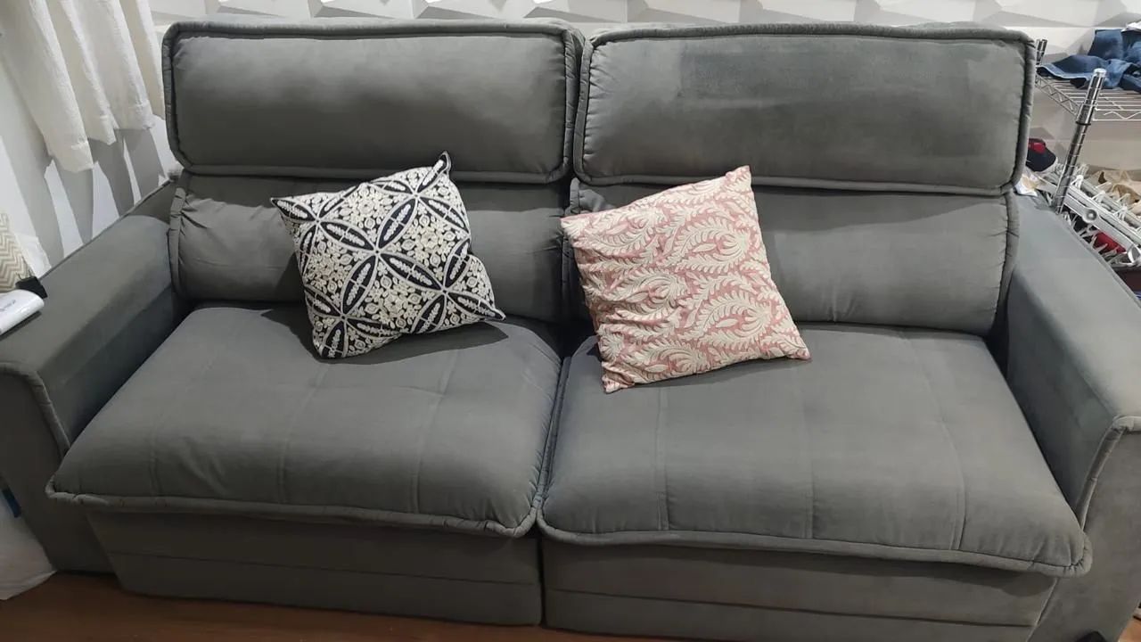 Sofa retrátil e reclinável 2,25cm - Foto 2
