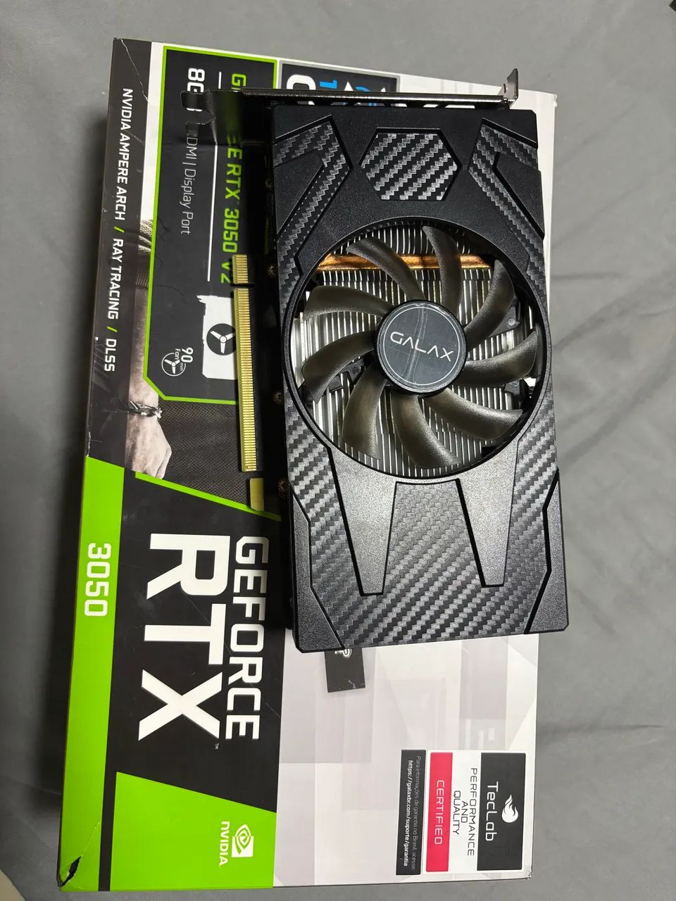Rtx 3050 8gb - Galax - com defeito  - Foto 2