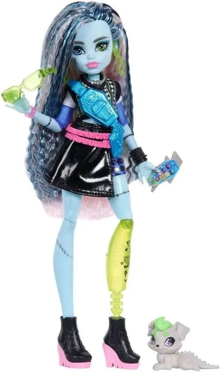 Boneca Frankie Stein Monster High Lacrada Core Refresh 2  - Foto 5