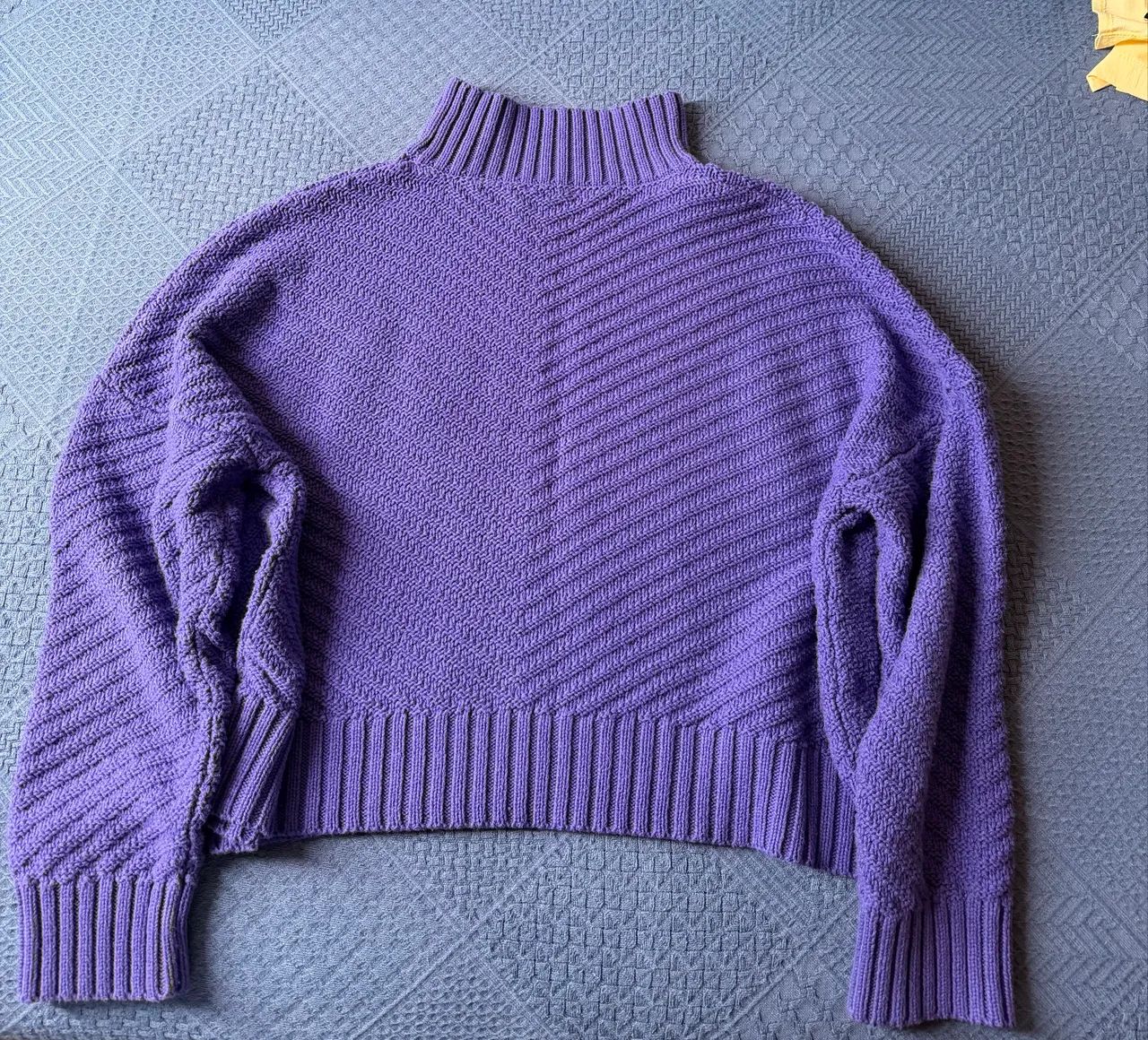 Blusa de Frio Roxa - Foto 2