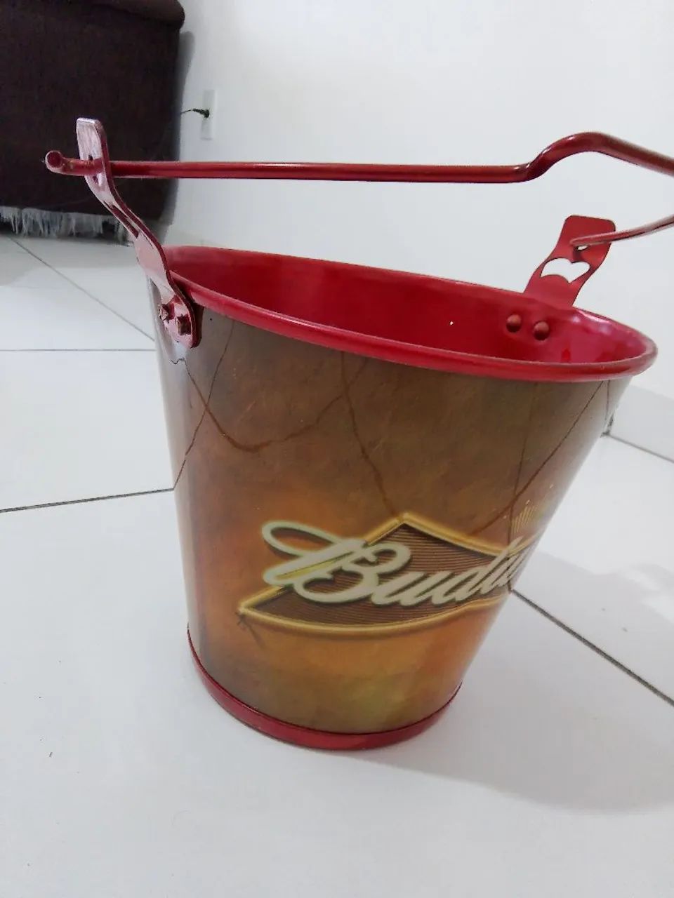 Balde de gelo alumínio Budweiser!! - Foto 3