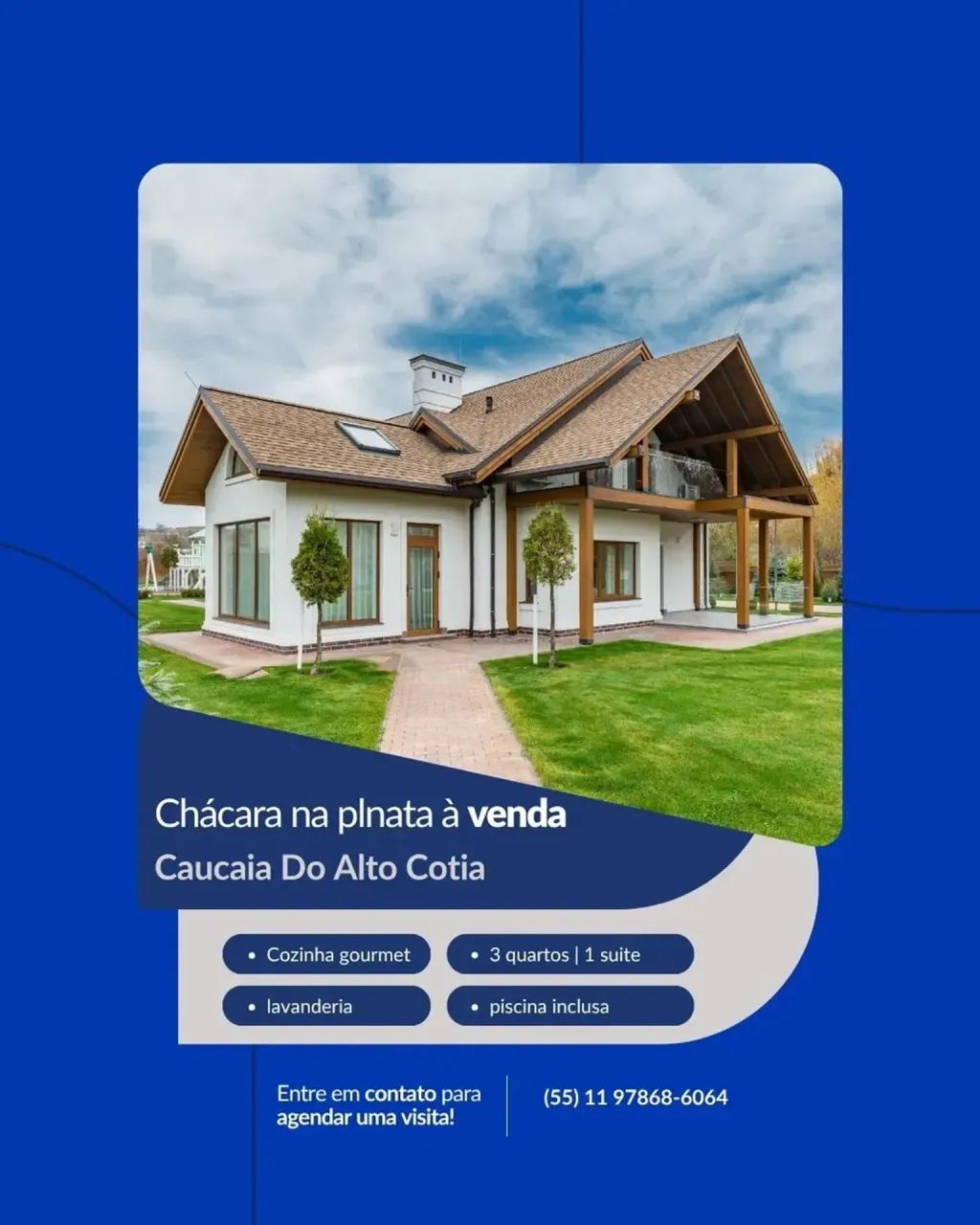 Chácara Modular com entrada flexível em Caucaia Do Alto
