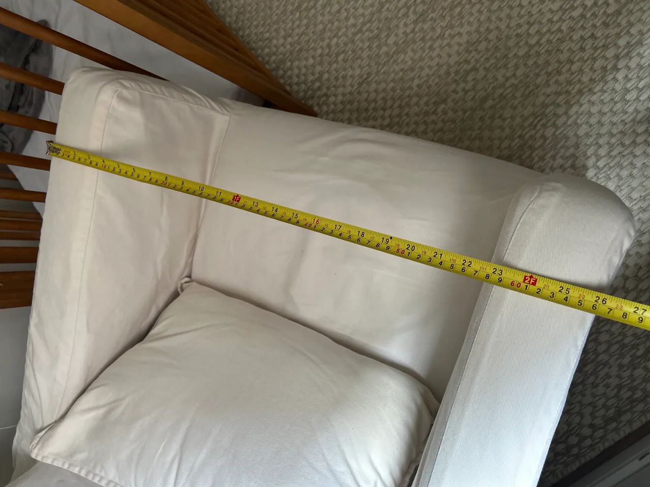 Poltrona amamentação com capa removível  - Foto 3