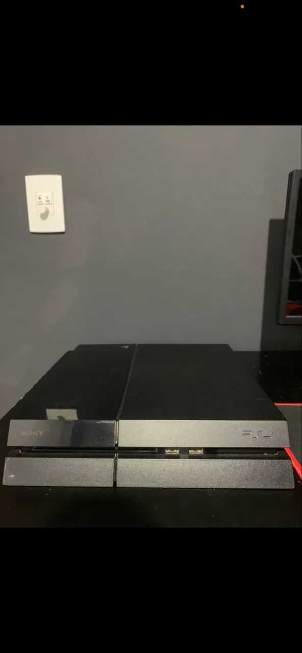Ps4 completo com 10 jogos e 2 controles  - Foto 2