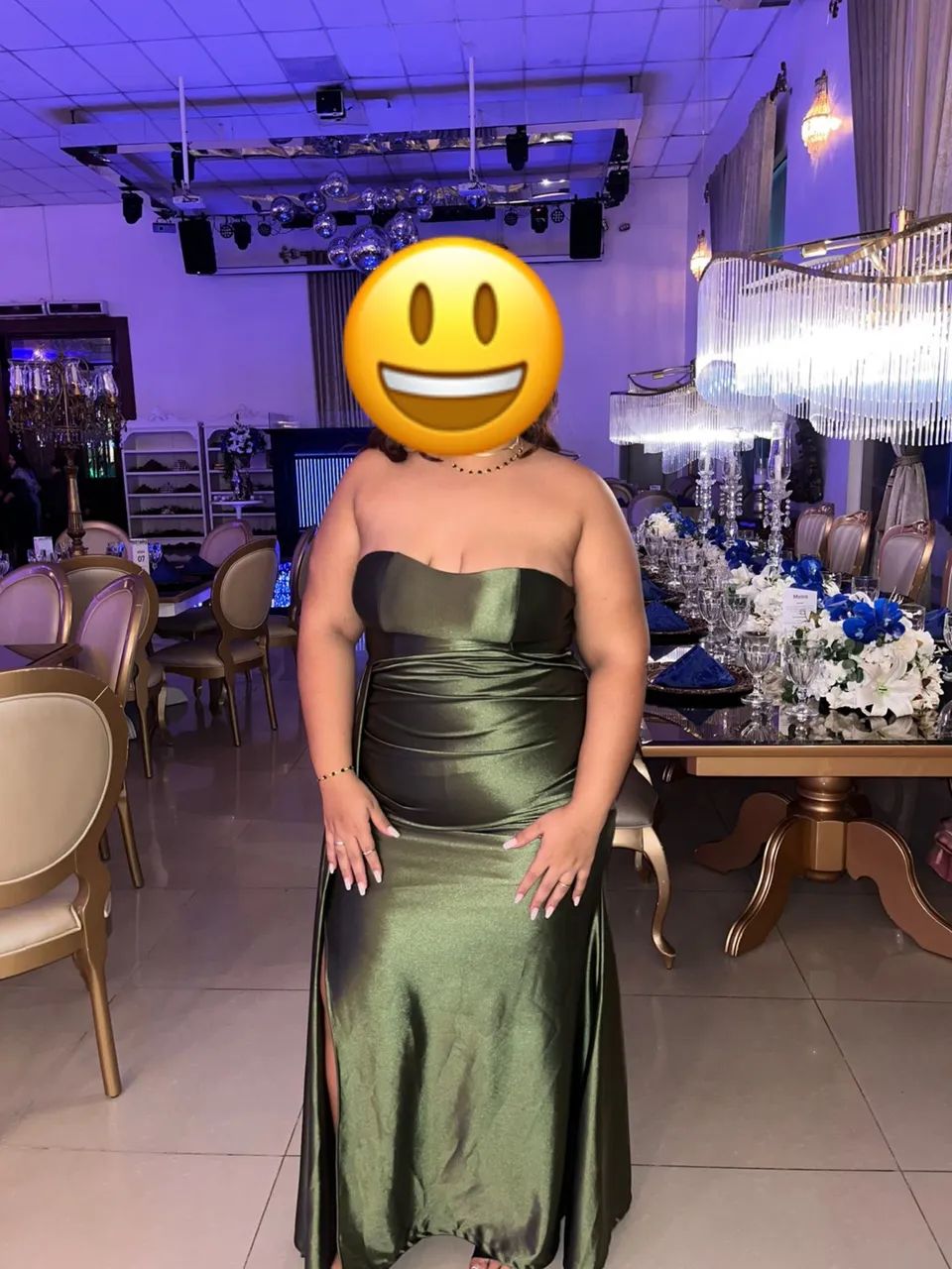 Vestido verde oliva  - Foto 2