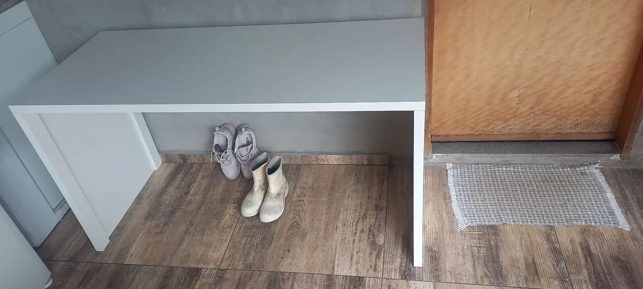 Mesa escritório nova 60x75x1.40 mdf - Foto 3
