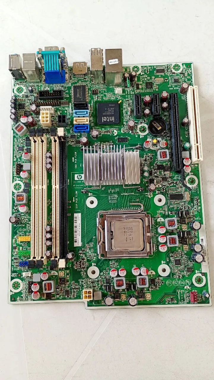 Placa-mãe HP com processador