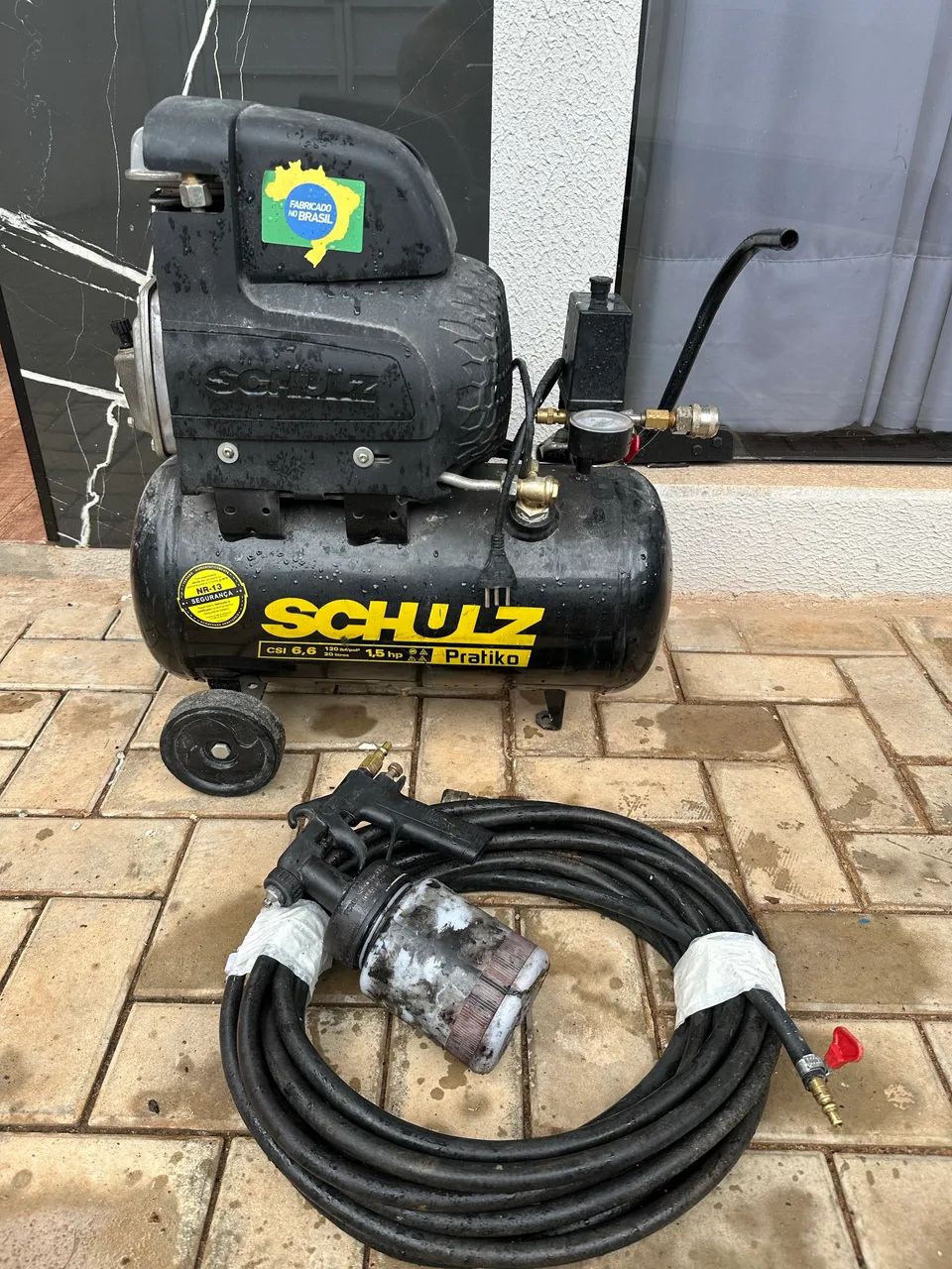 Compressor schulz 6,6 csi 20 litros