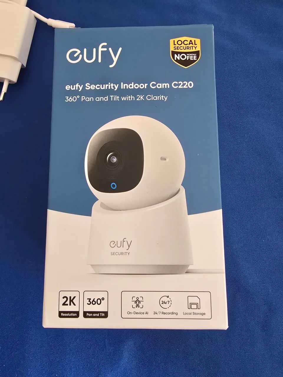 Camera de Segurança Interna Eufy C220 2k  - Foto 2