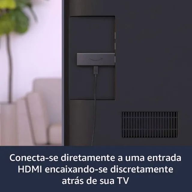 Fire TV Stick Full HD com Alexa e controle remoto por voz - 3ª geração original - Foto 2