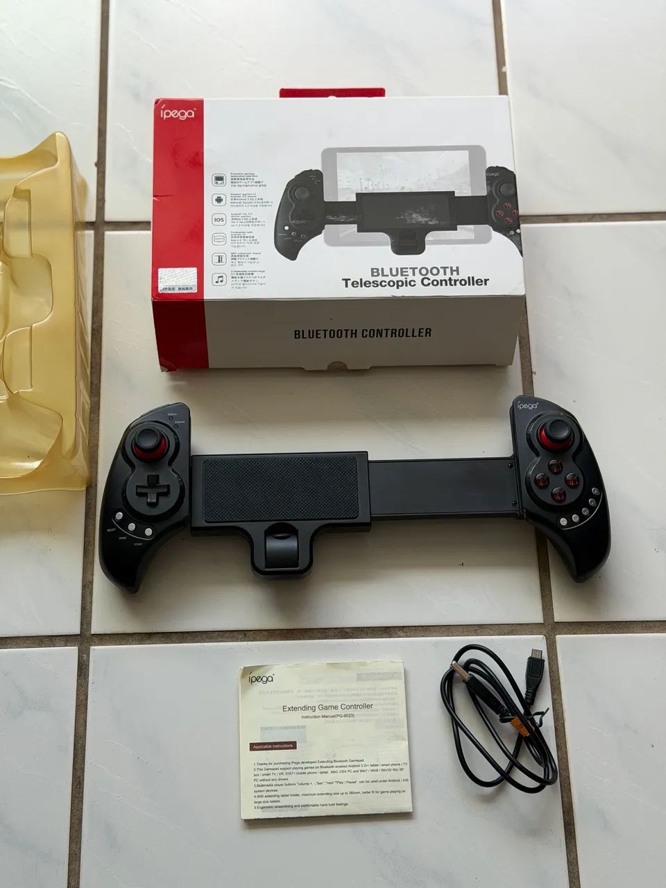 Controle bluetooth telescópico iPega 9023 (Android/iOS) - Foto 2