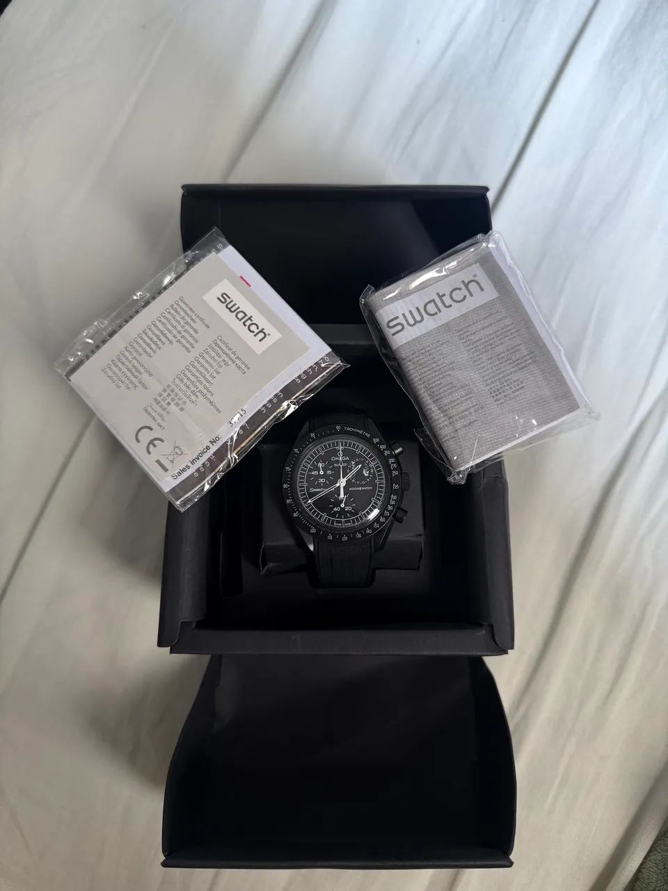Relógio MoonSwatch Omega X Swatch