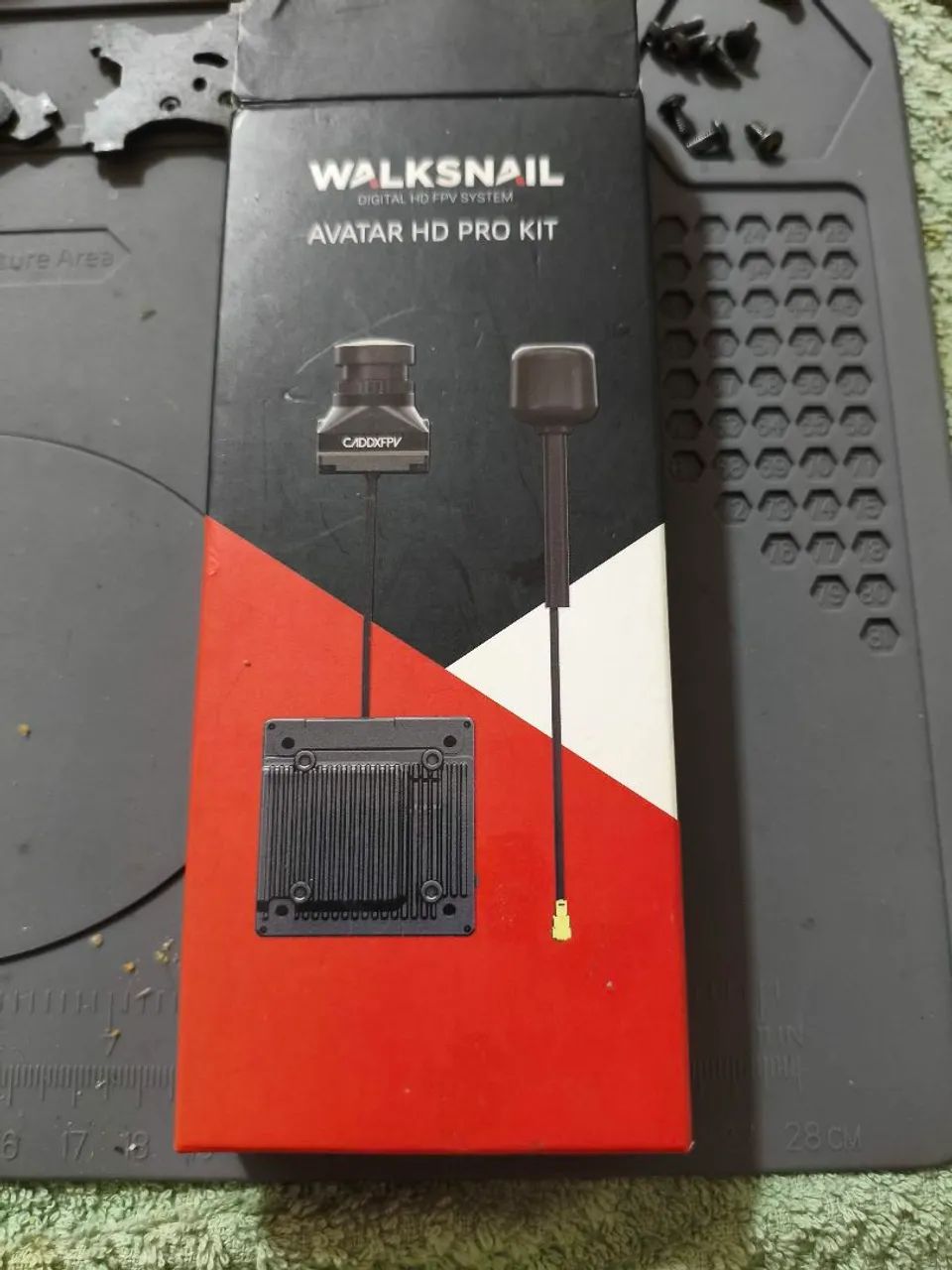 Vtx walksnail HD pro V2 modelo 32GB de armazenamento interno