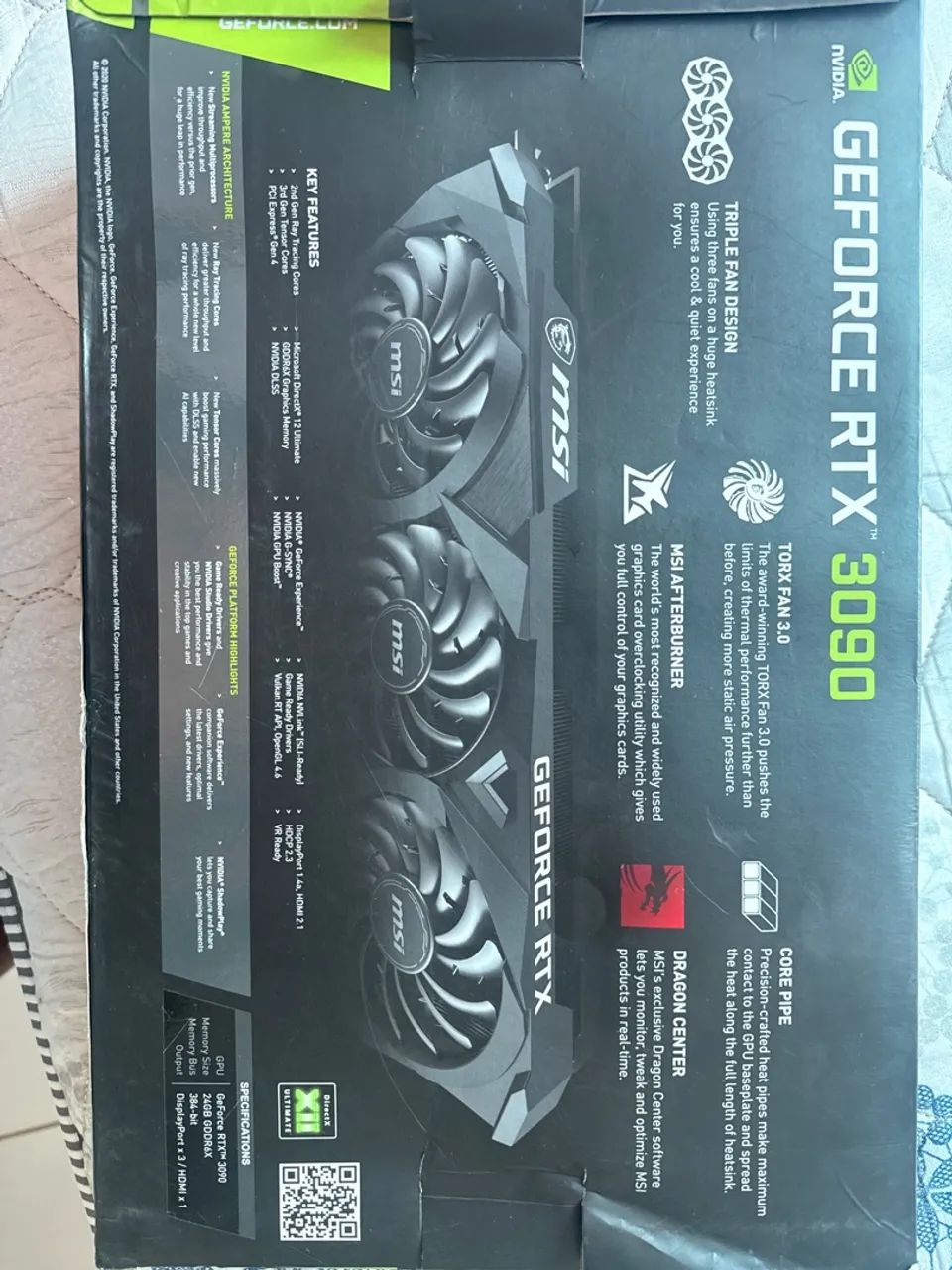 PLACA DE VIDEO 3090 RTX NOVA  - Foto 2