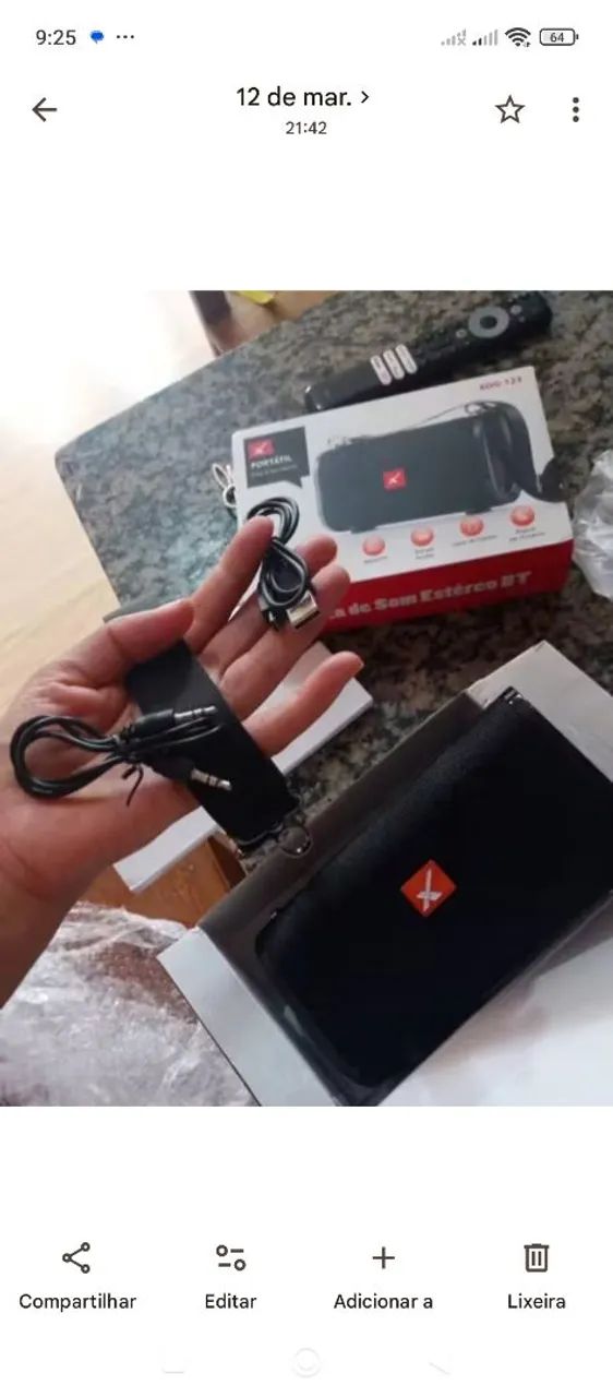 CAIXA DE SOM BLUETOOTH  - Foto 3