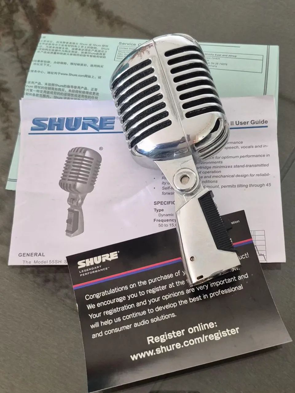 Microfone Shure 55HS - Foto 2