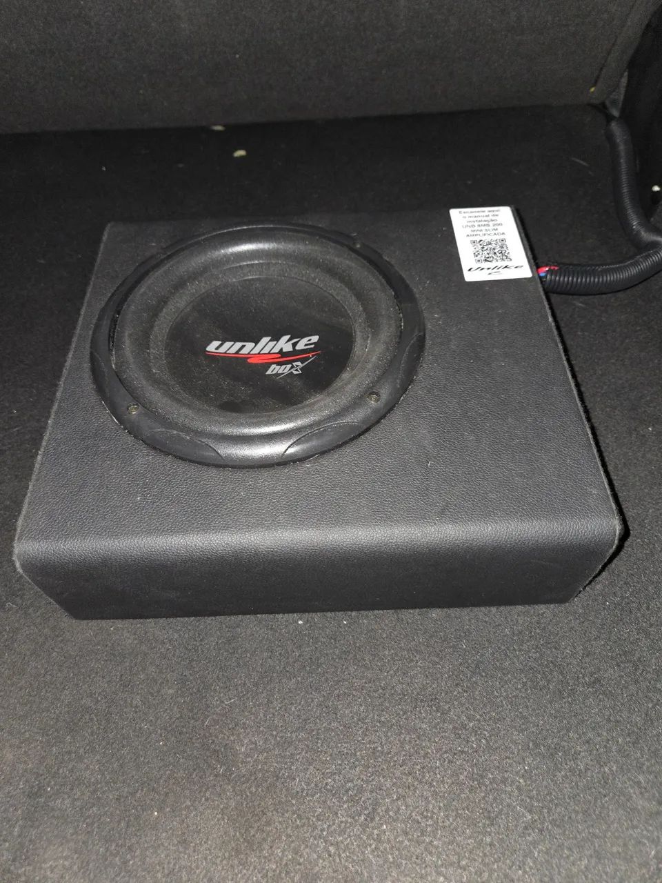 Caixa slim Amplificadora 8 polegadas - Foto 3